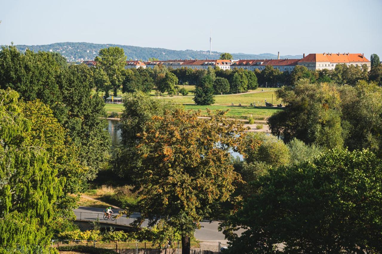 Hotel Am Schwanenhaus Dresda Esterno foto